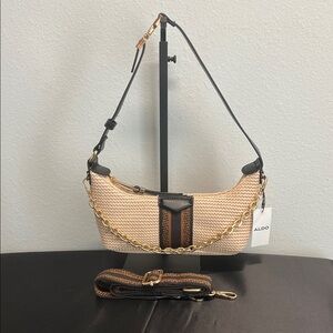 Aldo | Woven Shoulder Bag w/ Crossbody Strap